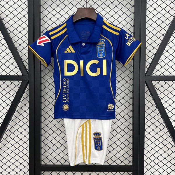 Camiseta Real Oviedo Primera Niño 2025-2026